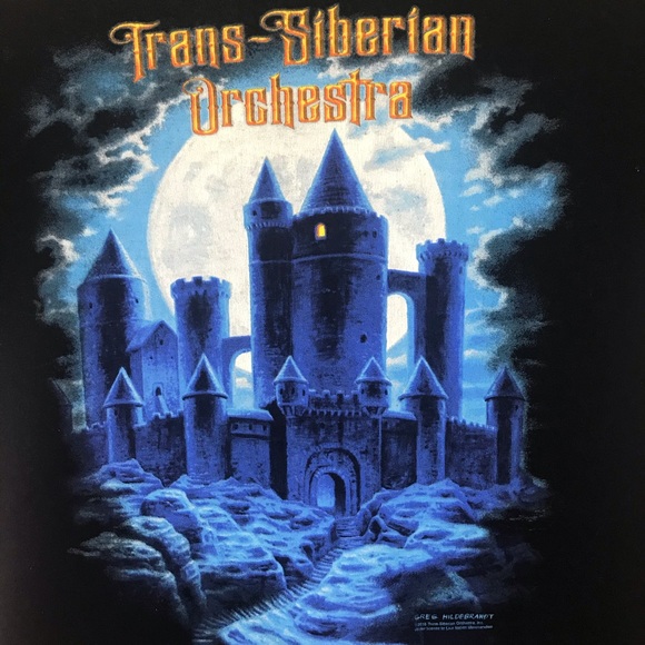 Trans Siberian Orchestra Black Winter Tour Shirt - Picture 3 of 7